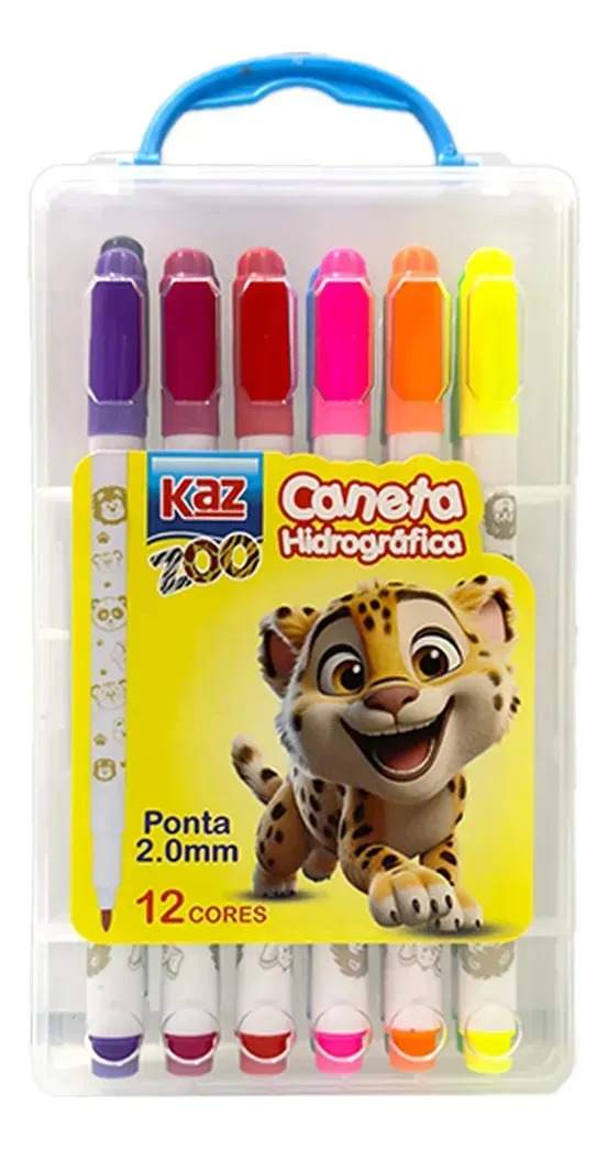 CANETINHA 12CORES KAZZOO 206